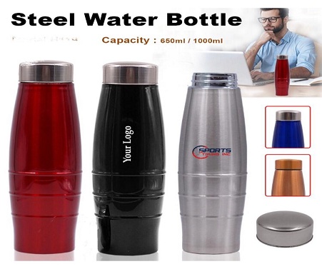 Steel Water Bottle Manufacturers in Delhi, Steel Water Bottle Suppliers