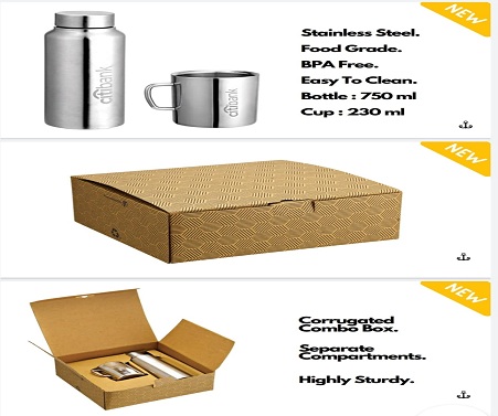 SS Cup Gift Set Manufacturers in Delhi, SS Cup Gift Set Suppliers